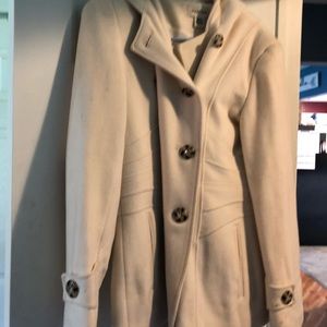 Cream Pea Coat